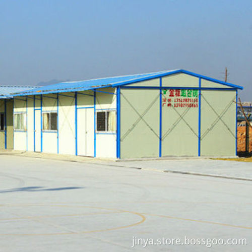 New Color Steel Sandwich Panel Modular Cabin, Prefab House, Movable Prefabricated House